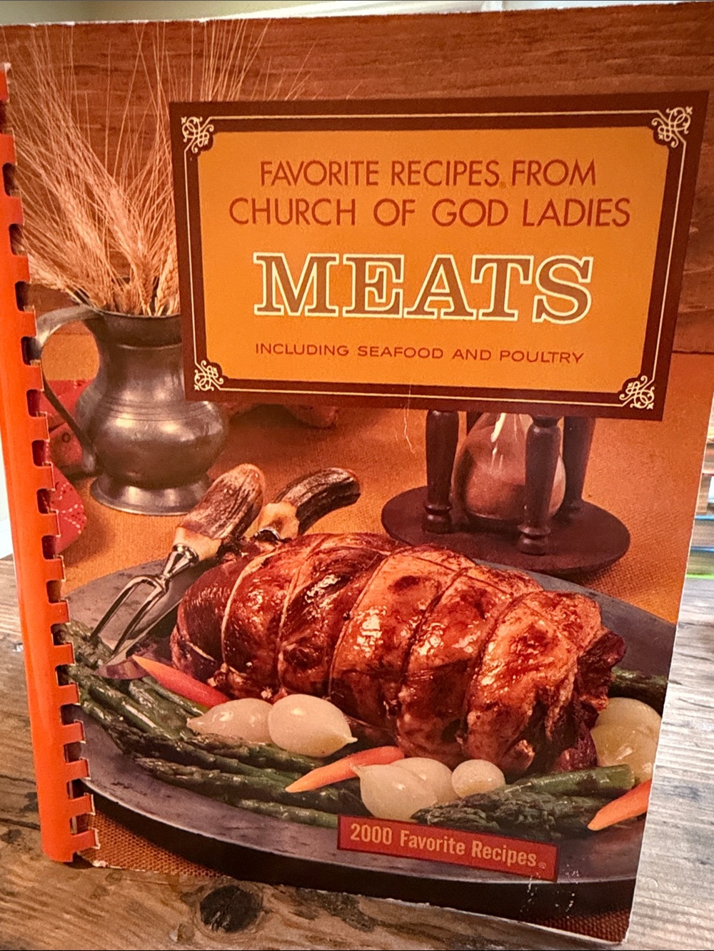 Meats: Favorite Recipes from Church Ladies - Alabama - spriral vintage cookbook - Picture 1 of 4